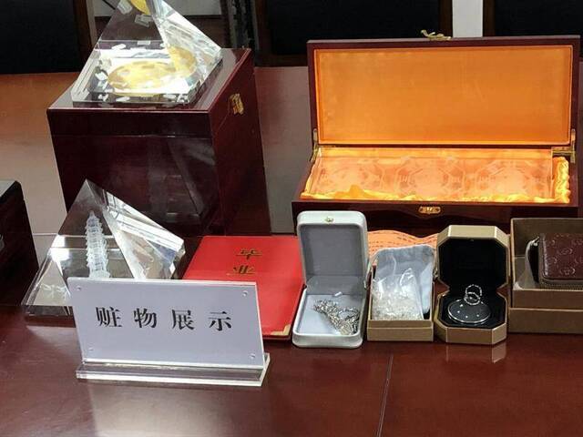 部分涉案物品。