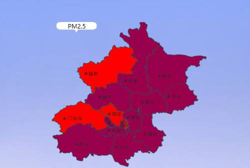 北京多区空气已达重度污染，今日最高气温19℃