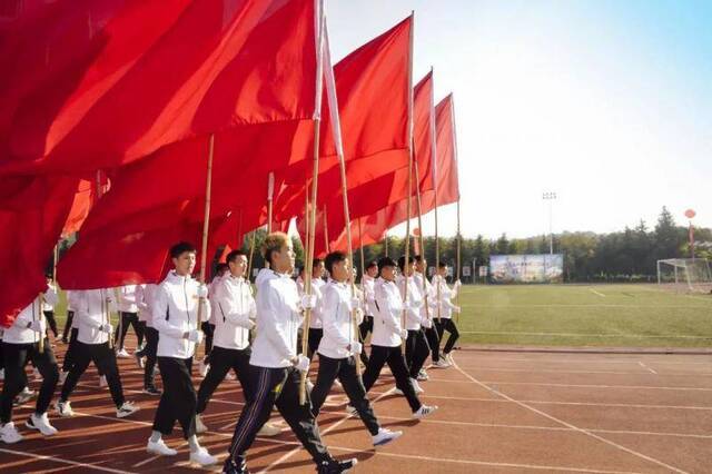 体育文化节开幕式  运动的青春，奔涌的后浪