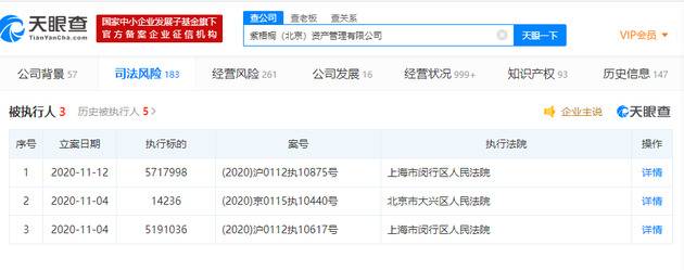 蛋壳公寓11月新增三次被执行人信息 当前执行总金额超千万