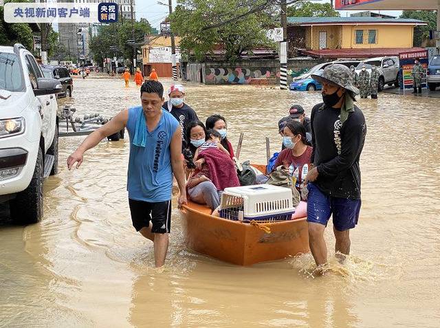 台风“环高”在菲律宾已造成53人死亡22人失踪