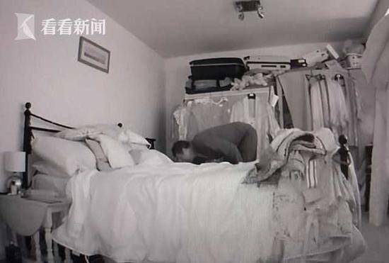 水电工闯女子卧室做“惊人之举” 监控拍下现行(图)