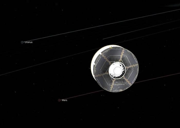 NASA火星探测器“坚毅号”距离火星不足2.68亿公里将100天内抵达火星