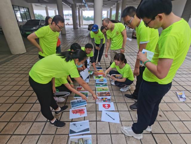 图|团建素拓活动现场