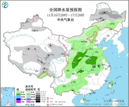 冷空气一轮接一轮!明天山东局地暴雨,济南中雨局地大雨