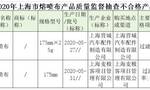 上海抽查8批次熔喷布，2批次产品安全性指标不合格