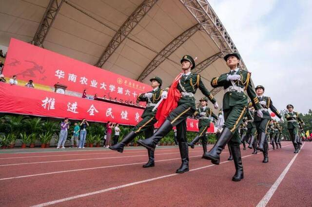 秋日运动会！他们用热情点燃华农！