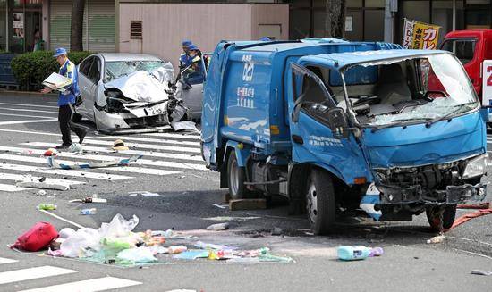 日本一名87岁男子引发的交通事故（产经新闻）