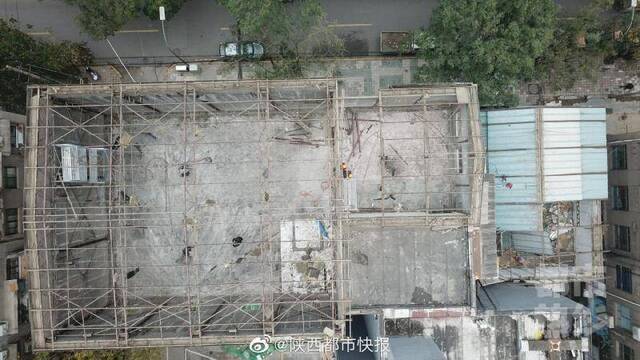 西安碑林区近千平米违建今拆除，今年全区已拆违建上千处