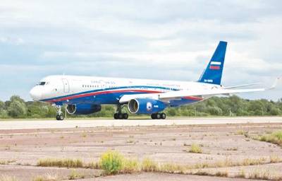 俄罗斯用于履行《开放天空条约》的图214ON飞机。资料图片