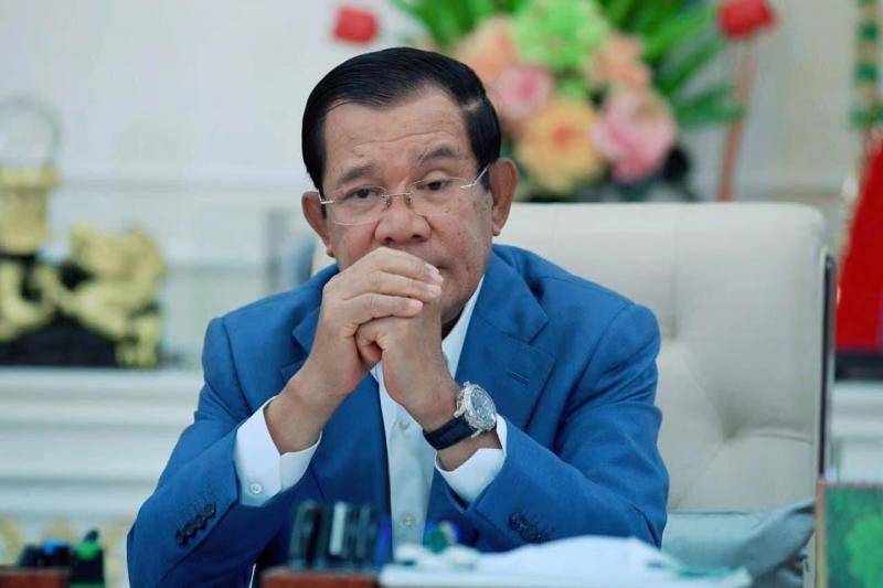 △柬埔寨首相洪森