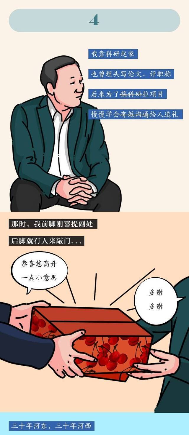 漫画  第一次收钱，这些理由都是自欺欺人