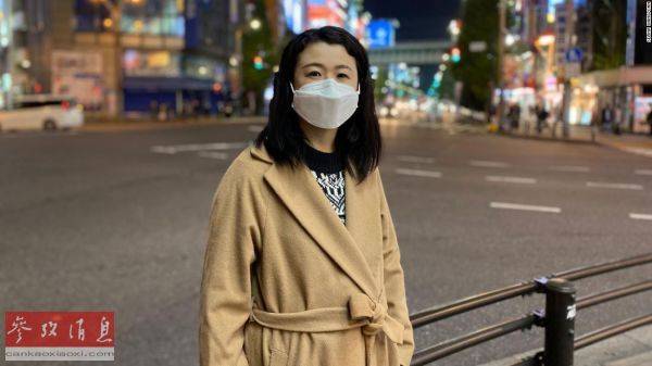 43岁的日本职业女性小林（音）因疫情导致降薪而感到前所未有的焦虑。（美国有线电视新闻网网站）