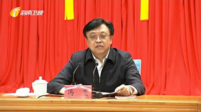 冯飞截图来源：《海南新闻联播》