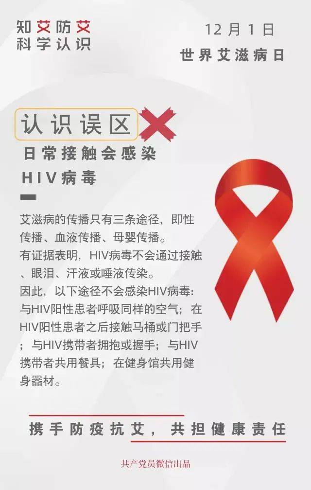 世界艾滋病日  携手防疫抗艾，共担健康责任