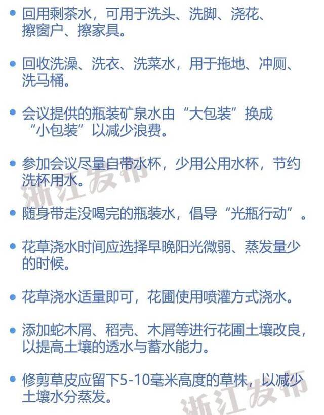 浙江再添15地！第三批节水型社会建设达标县（区）名单公布