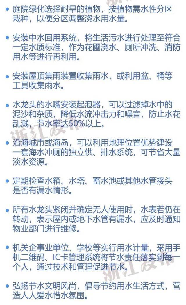 浙江再添15地！第三批节水型社会建设达标县（区）名单公布