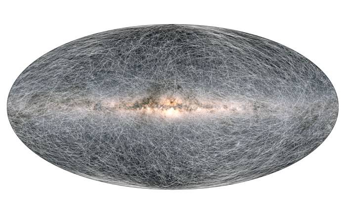 欧洲航天局盖亚空间望远镜公布迄今最详尽银河系地图包含近20亿颗恒星高精度数据