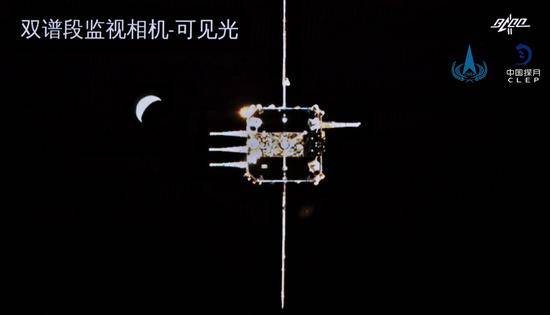 嫦娥五号探测器对接组合体成功分离 进入环月准备阶段 将择机返回地球
