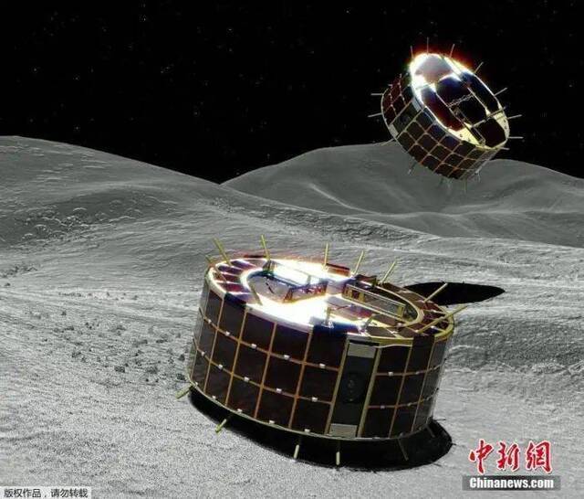 资料图：当地时间2019年11月12日，日本文部科学相萩生田光一在内阁会议后的记者会上称，宇宙航空研究开发机构(JAXA)的探测器“隼鸟2号”13日将从小行星“龙宫”出发飞往地球。