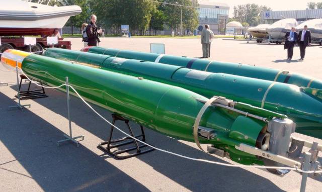 苏联时代研制的 VA-111“暴风”鱼雷图源：社交媒体