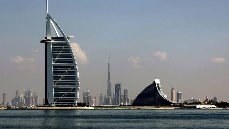 △迪拜海岸线图片来源：当地媒体