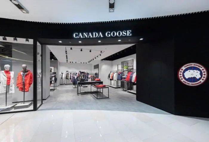 加拿大鹅羽绒服门店。图片来源：CanadaGoose加拿大鹅官方微信公众号