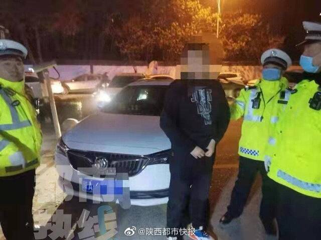 陕西：上次醉驾不到三个月 男子无证醉驾又被抓