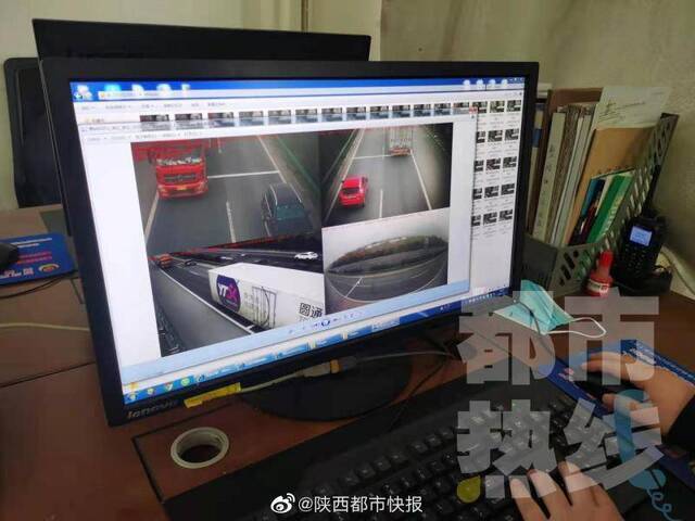 陕西首个高路安全车距抓拍系统启用一周 处罚200余例