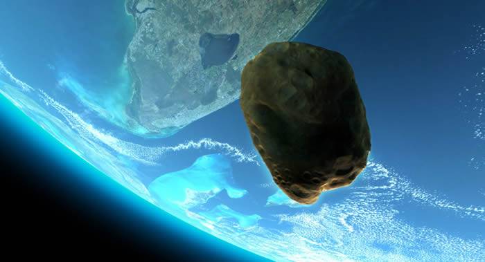 一颗客机大小的小行星正在接近地球将于12月18日飞越