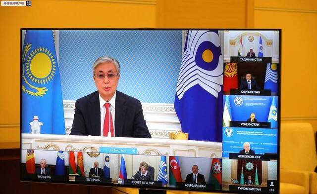 独联体国家领导人峰会举行视频会议 阿塞拜疆总统称纳卡冲突已成过去