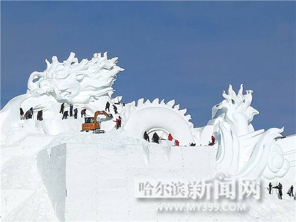 太阳岛雪博会今日试开园