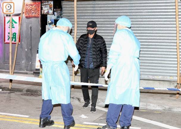 李运强在旺角被警方缉获，图源：香港“东网”下同