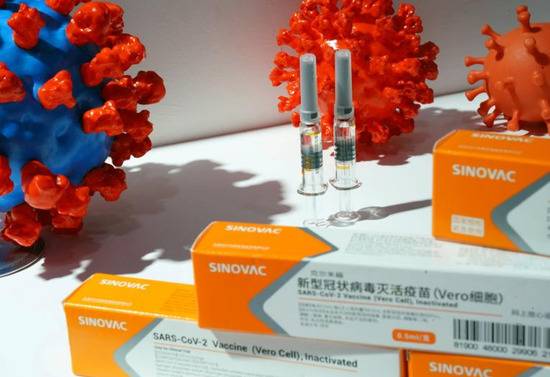 中国科兴生物生产的新冠疫苗（路透社）