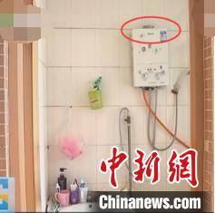 直排式热水器。广东省市场监督管理局摄