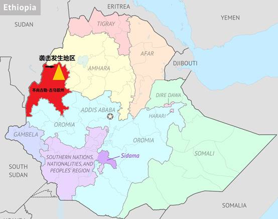 埃塞俄比亚发生袭击平民事件 至少100人死亡