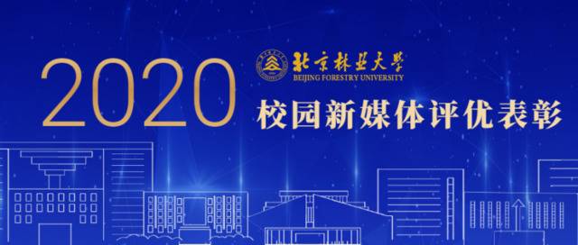 北京林业大学2020年度校园新媒体评优表彰结果揭晓！