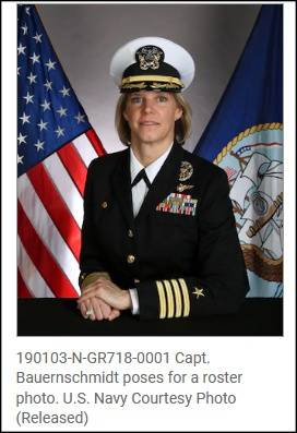 艾米·鲍恩施密特，美国海军网站截图