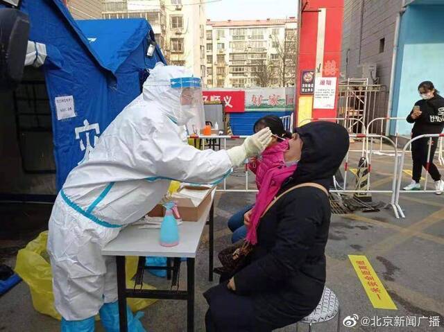 北京顺义一确诊者住处附近社区全员核检