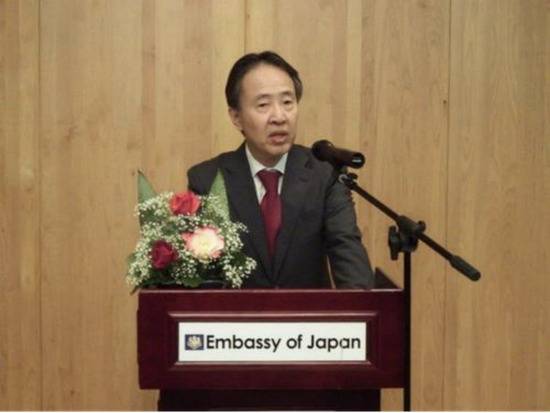 赴美上任之前，富田浩司任日本驻韩大使