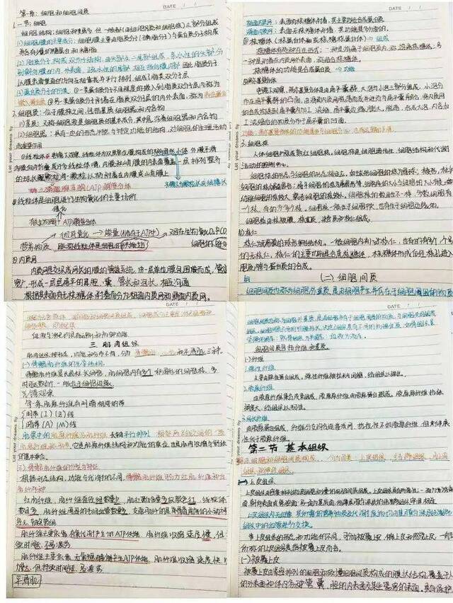 济大学子笔记大赏！