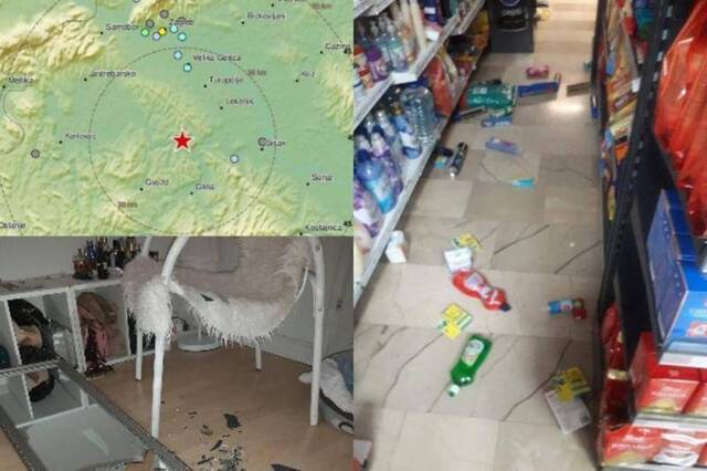 克罗地亚发生里氏5.0级地震 暂无人员伤亡报告