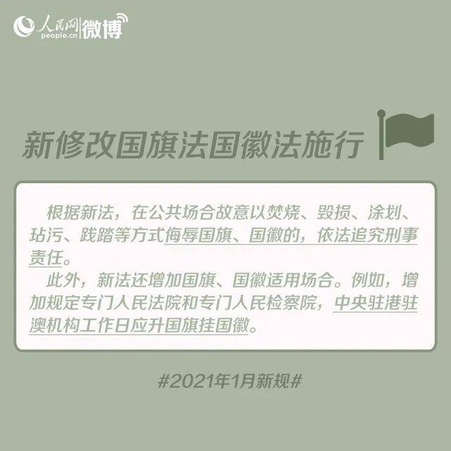 ​今起，这些新规将影响你的生活