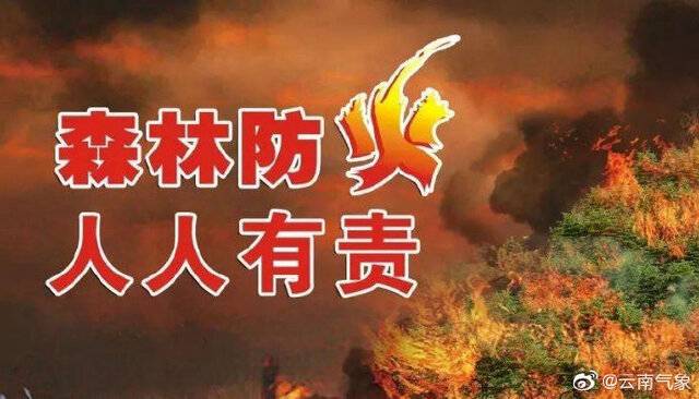 注意森林防火！云南多地森林火险气象等级较高