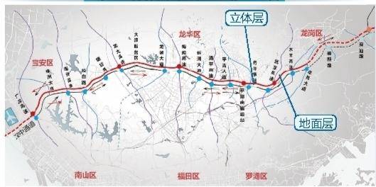 深汕铁路暨机荷高速改扩建工程先开段开工