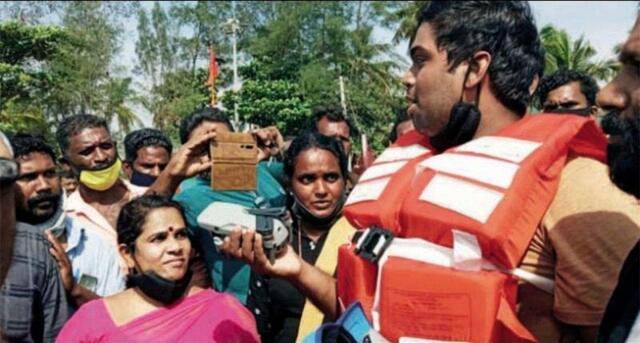 印度大学生用无人机救了4名落海渔民，印网友质问：海岸警卫队呢？