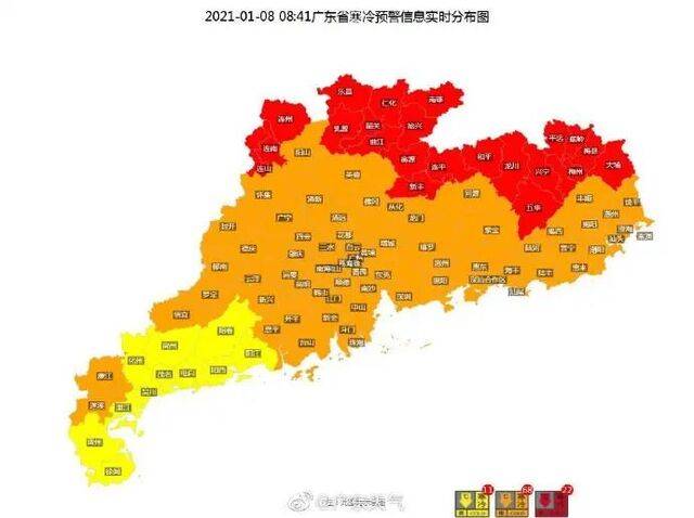 4℃！6～7级阵风！东莞冷冷冷还将持续到……