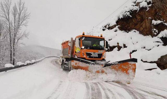 极寒天气席卷西班牙 部分地区超24小时降雪