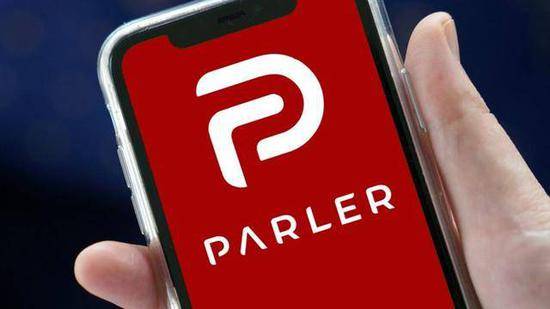 （图说：社交软件Parler已被谷歌应用商店下架。图/Reuters）