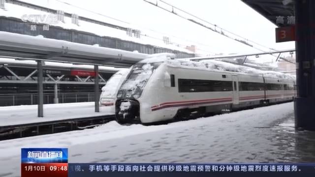 西班牙强降雪持续 已造成4人死亡